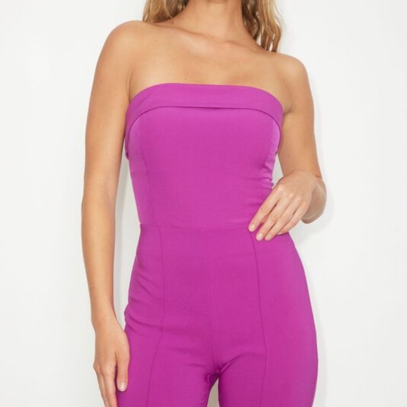 Dynamite Tops - Dynamite Nella Tube Top in Magenta. Size medium.